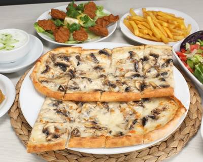 mantarlı pide