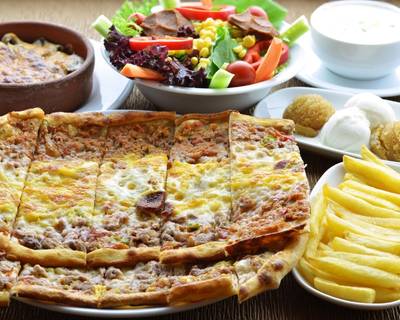 aspava karışık pide