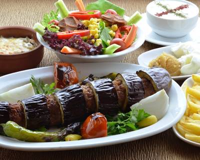 aspava patlıcanlı kebap